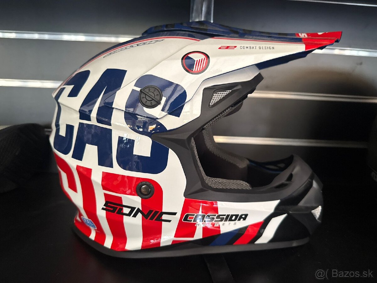 Prilba Cassida Motocross XL - 3