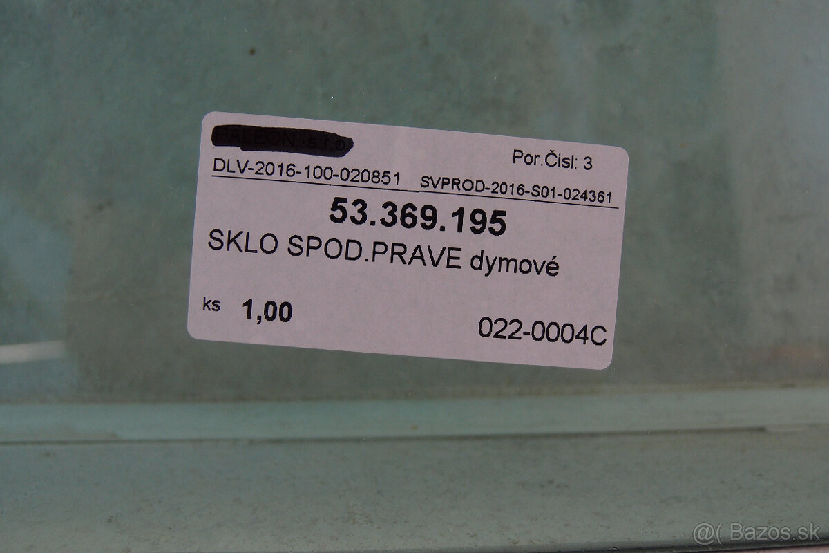 Sklo/okno na Zetor - 3