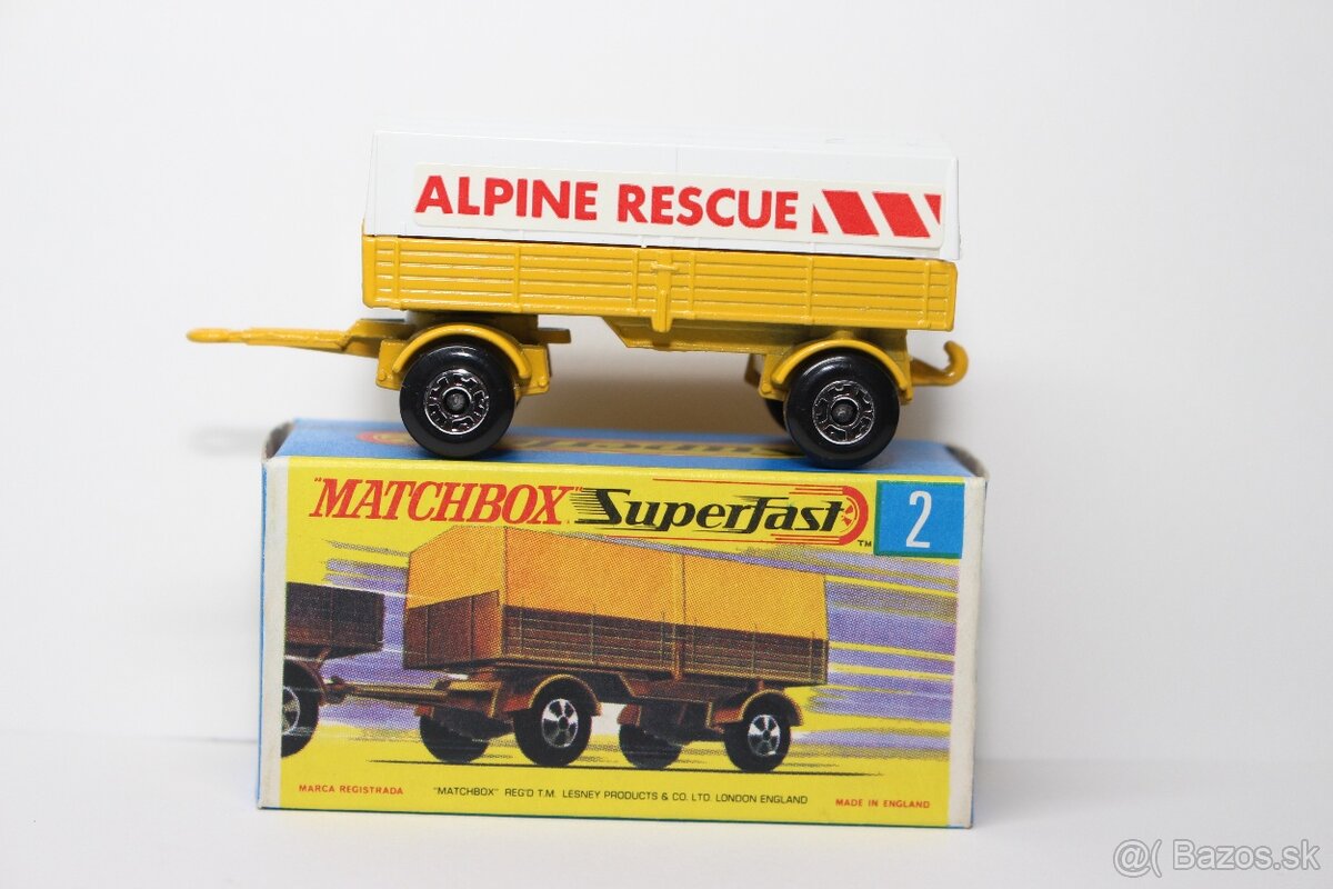 Matchbox SF Mercedes trailer - 3