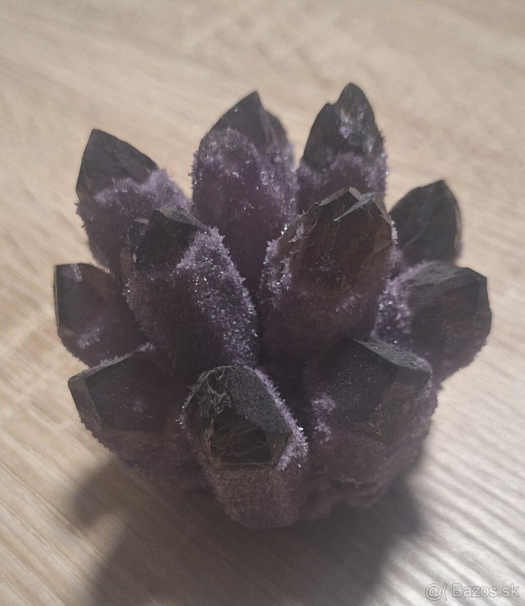 Prírodný Fialový Ametyst Phantom - typ 2 - 3