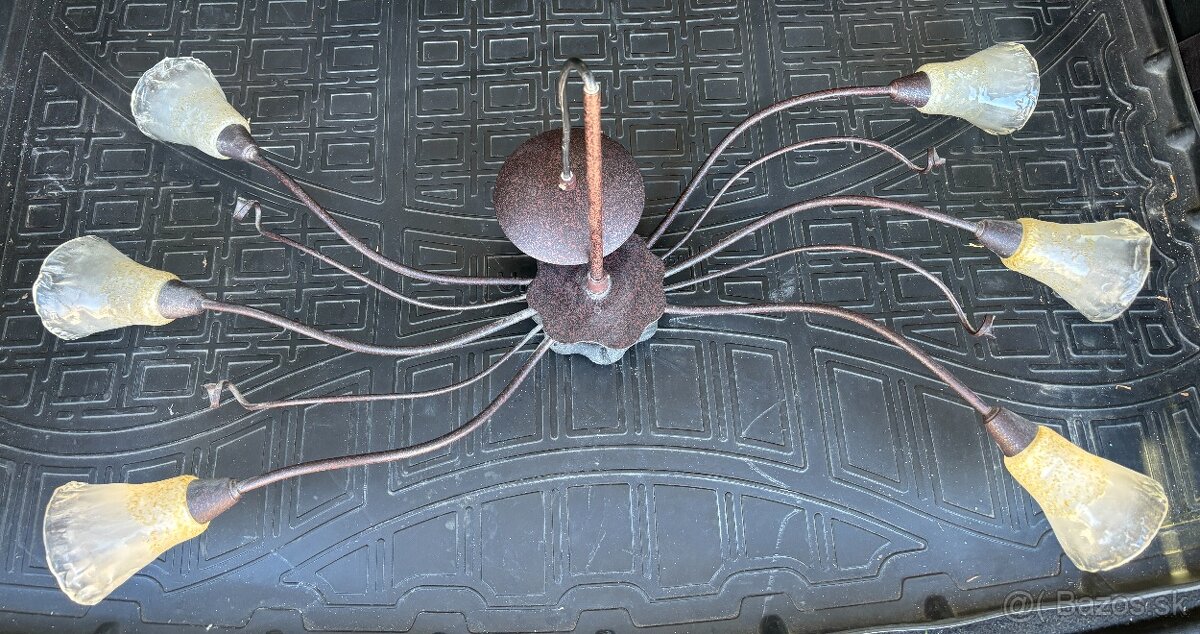 Predám kovový luster - 3