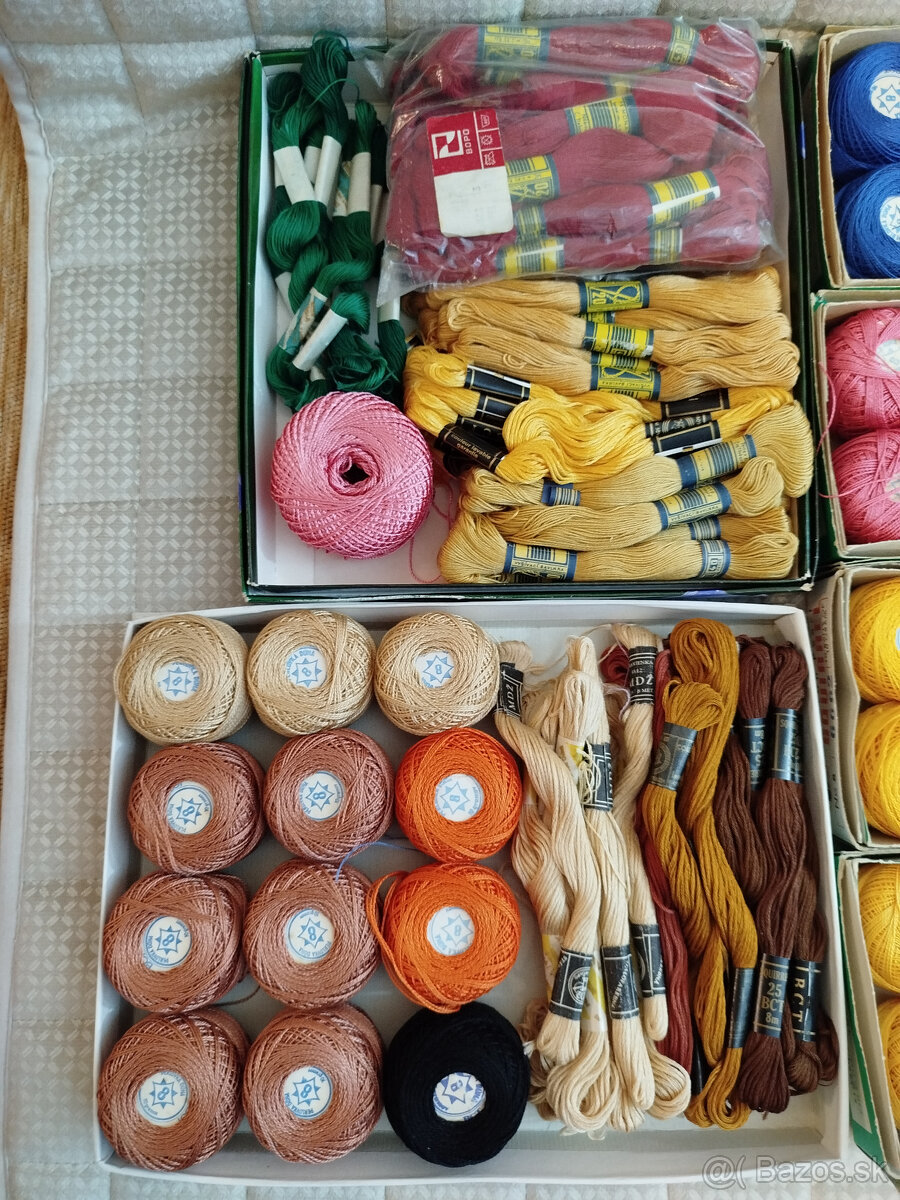 Bavlnky na vyšívenie 1 - 3