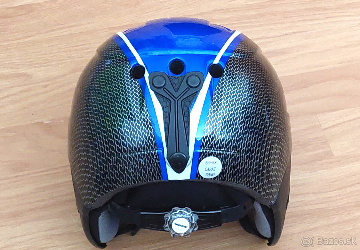 Prilba lyžiarska Alpina 54-58 s okuliarmi - 3