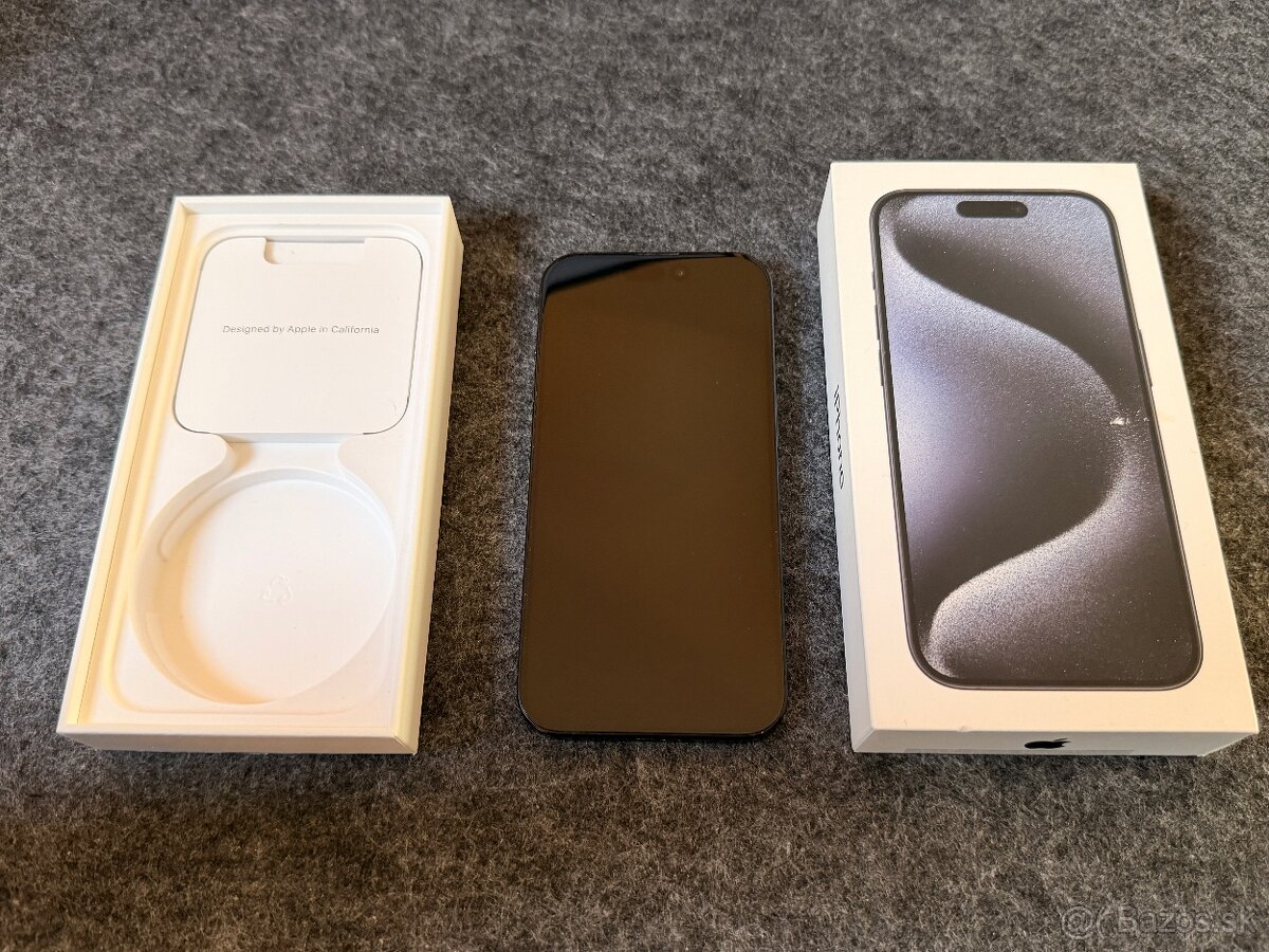 iPhone 15 Pro 128GB Blue Titanium - 3