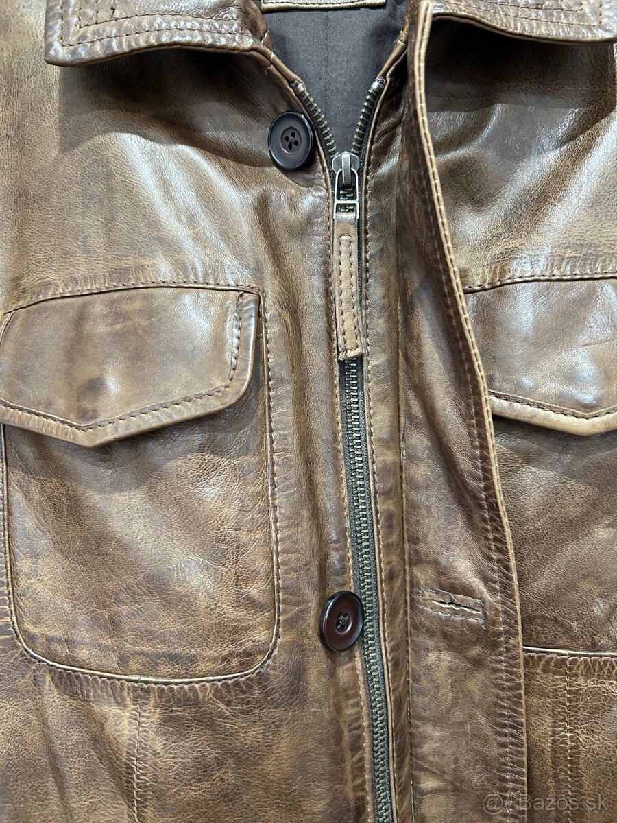 Pánska kožená bunda Two Switzerland - 3