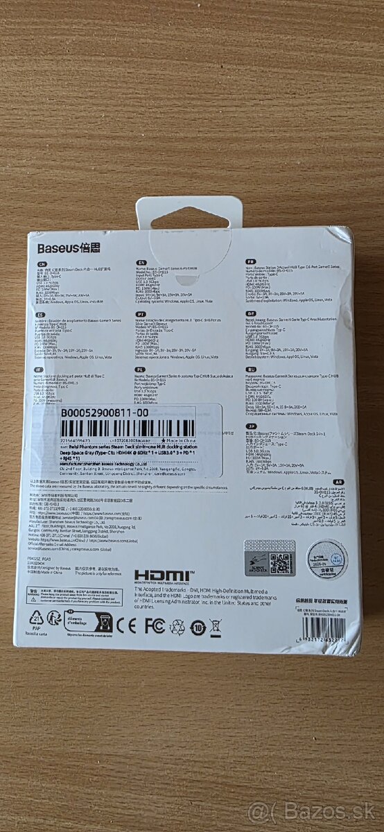 Baseus 6 port docking station - 3