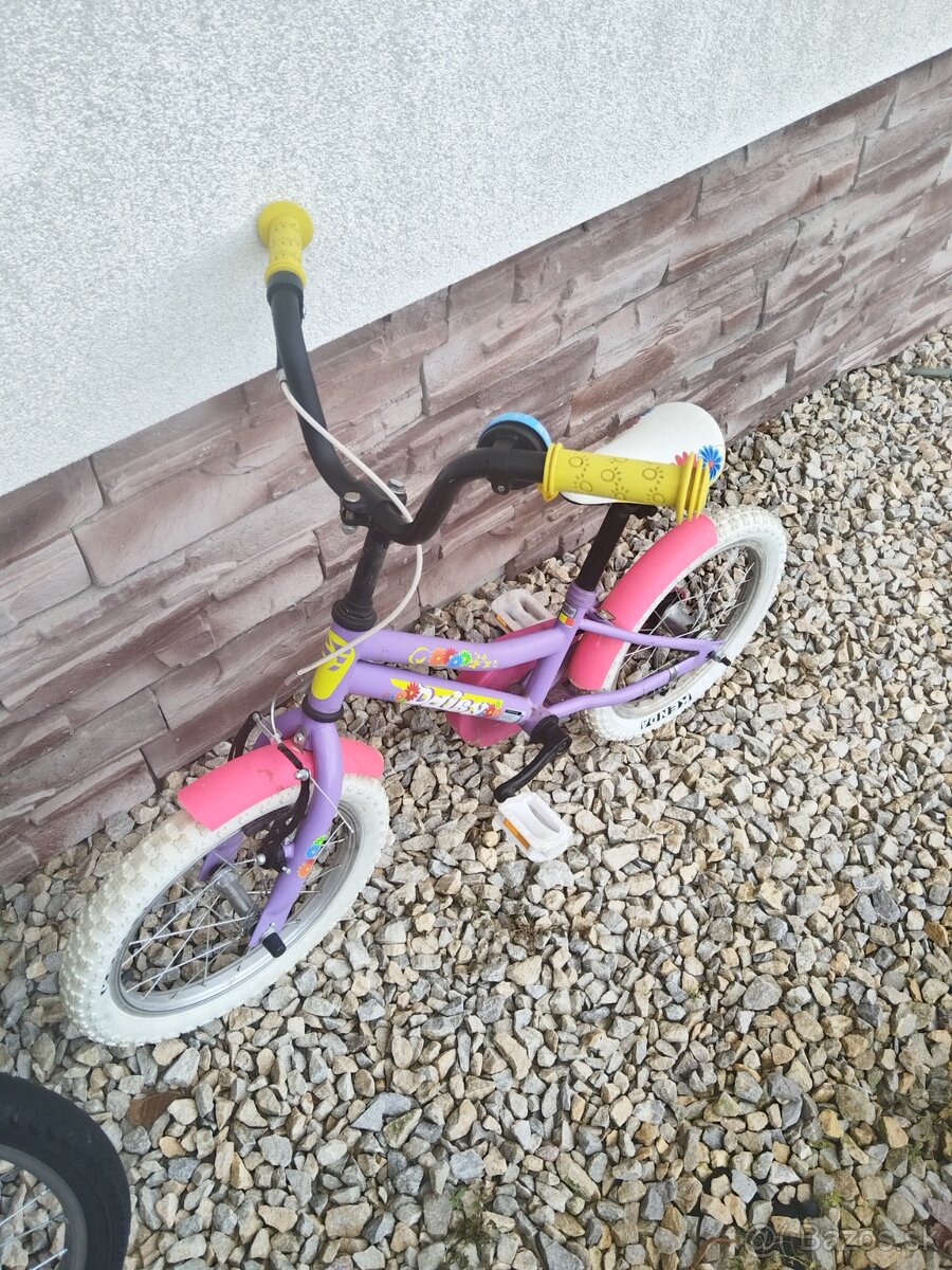 DHS DAISY 1602 16" - DETSKÝ BICYKEL PURPLE - 3
