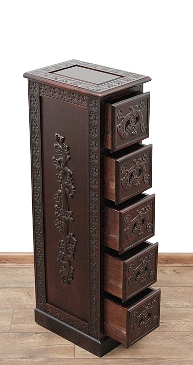 Vysoká komoda so šuflíkmi - 3