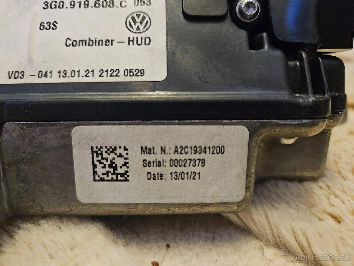 Head up displej VW passat, arteon - 3