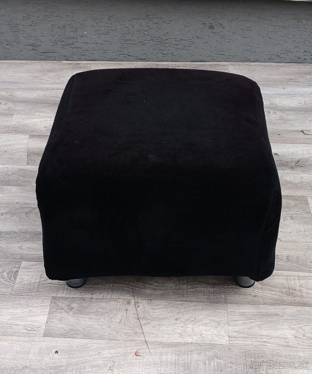 Taburetka čierna. - 3
