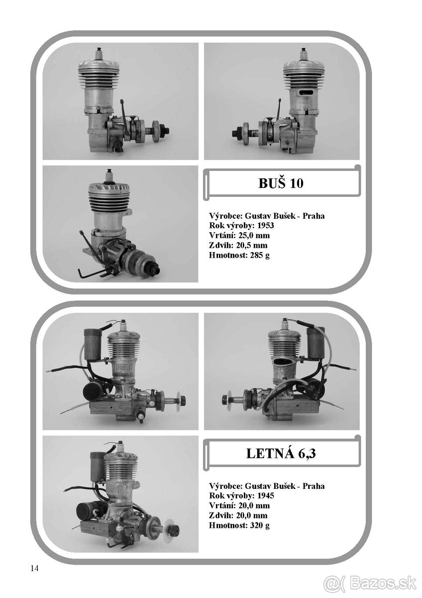 Kniha České modelárske motory - 3