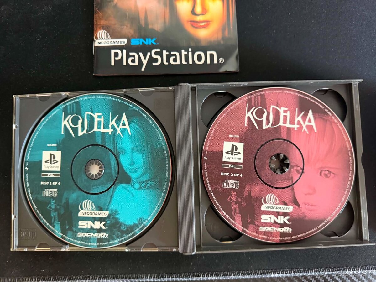Koudelka PS1 / Black Label / Kompletná / 4 Disky TOP - 3