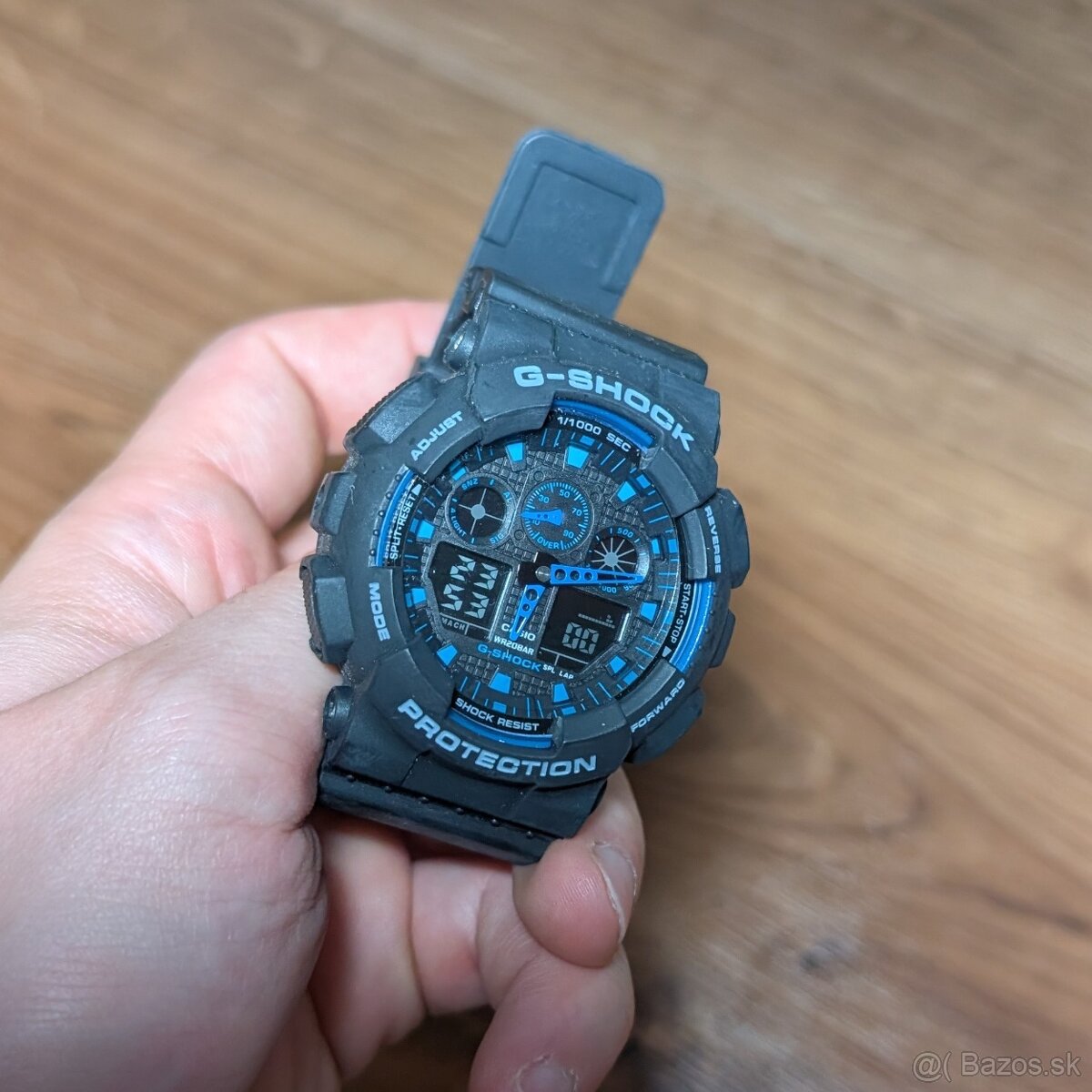 Casio GShock Resist 5081 GA-100 čierno modré - 3