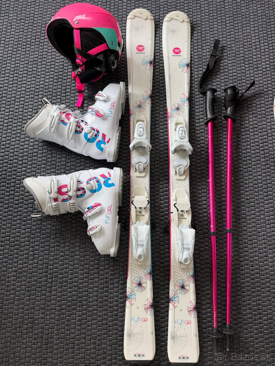 Detské/juniorské lyže Fun girl vlocky 120cm - 3