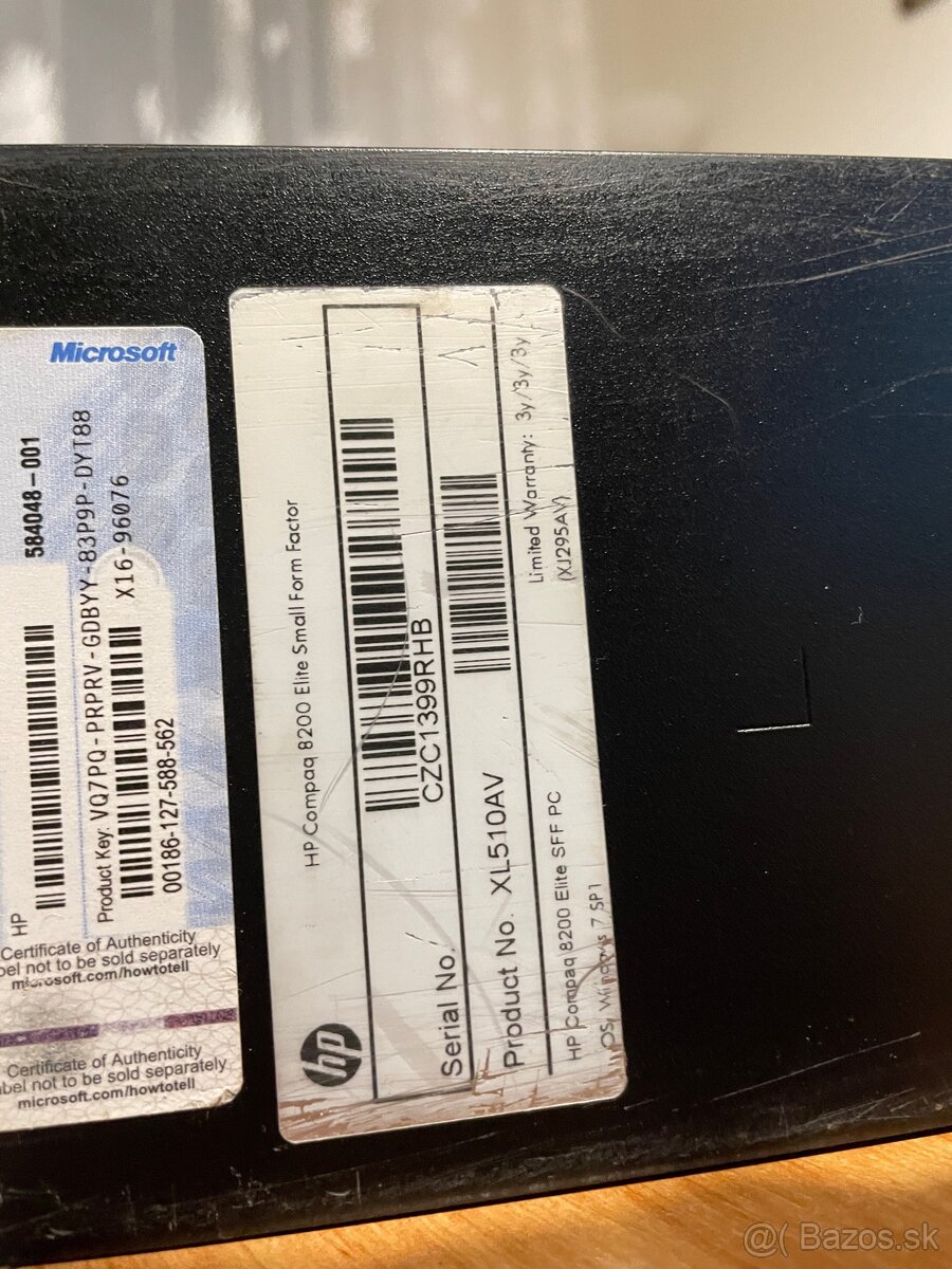 Počítač HP Compaq 8200 SFF - 3