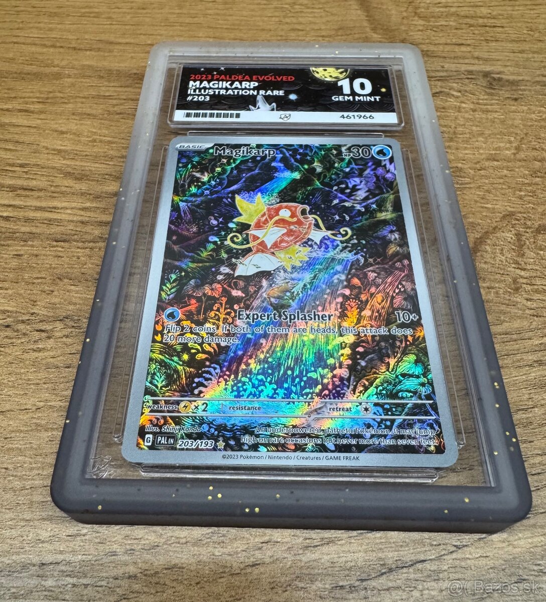 Pokemon Magikarp 203/193 Paldea Evolved Grading ACE 10 - 3