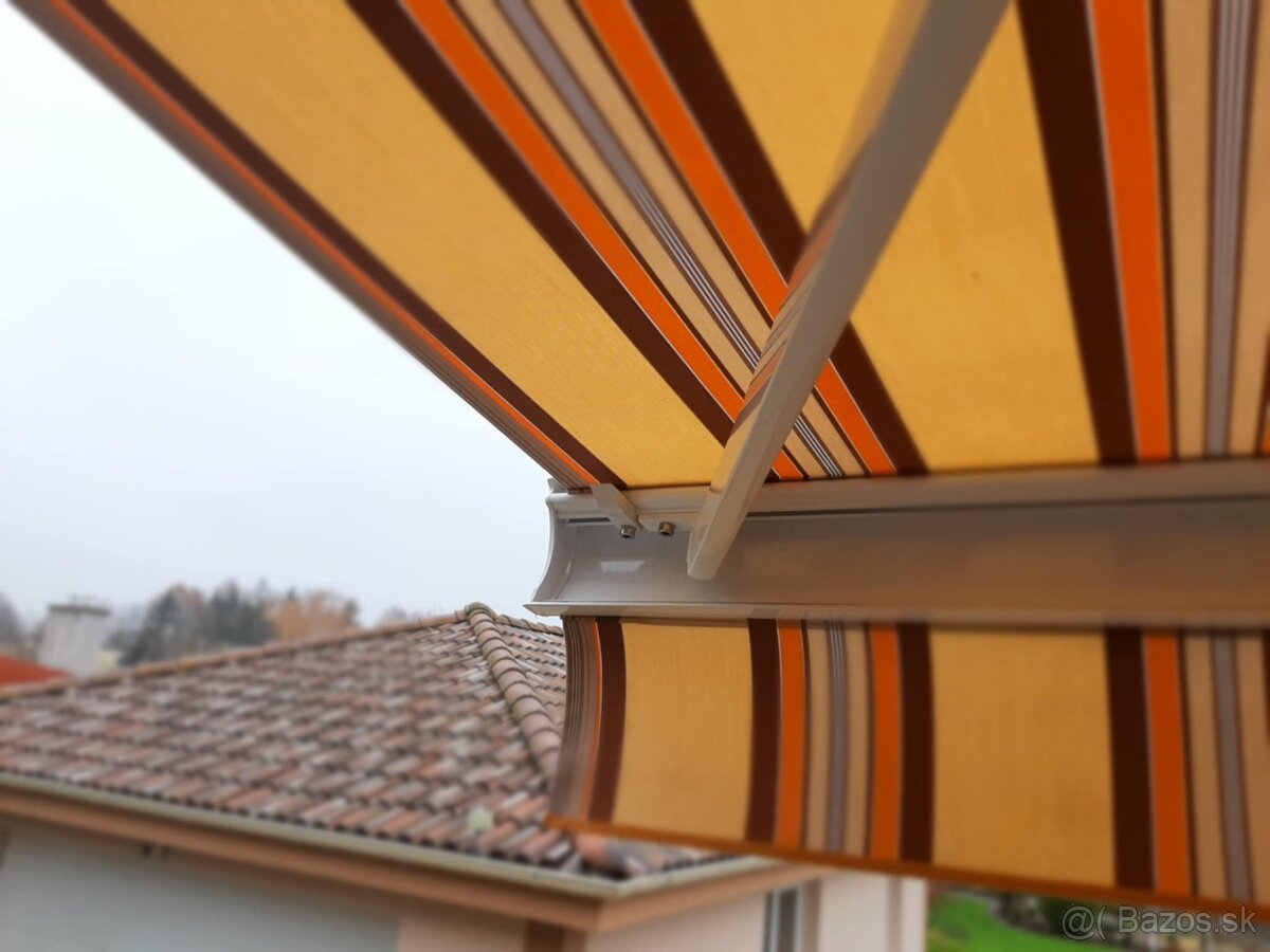 Tieniaca výsuvná markíza na diaľkové ovládanie - 3