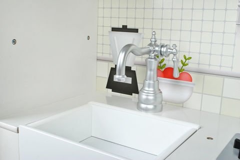 Veľká drevená kuchynka s komplet príslušenstvom - 3