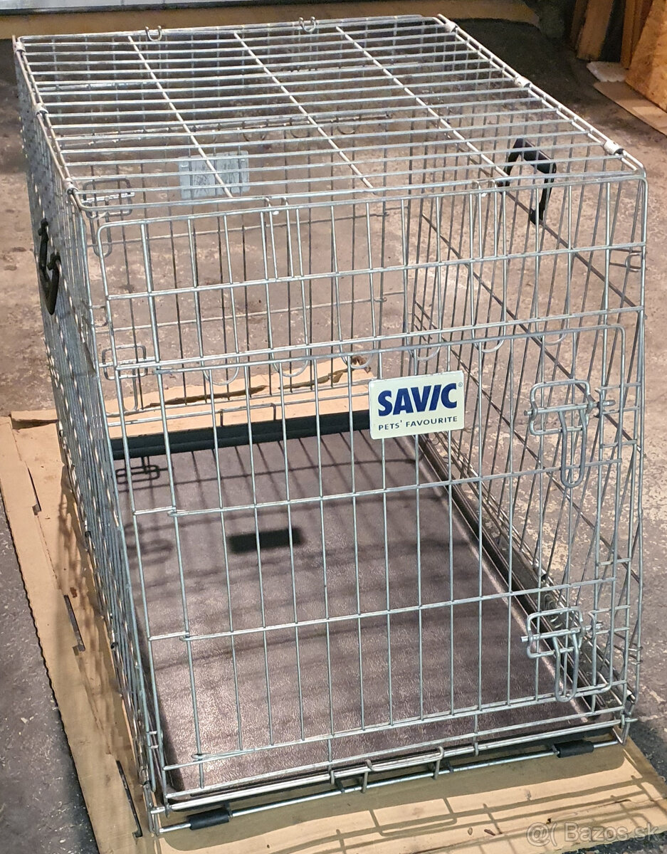 SAVIC dog residence mobile 76 cm, prepravná klietka pre psa - 3