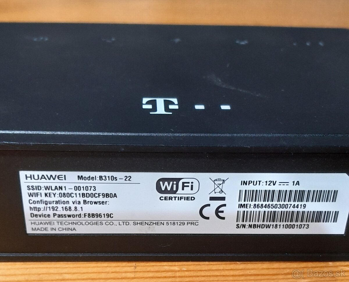 HUAWEI B310s-22 - 4G - WiFi router - 3