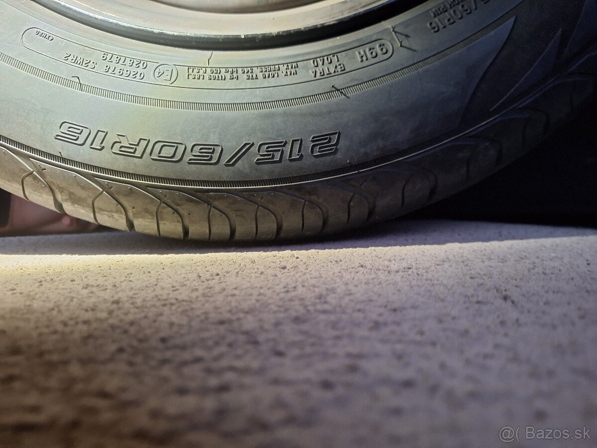 Ocelove dysky s pneu 16 na citroen jumpy - 3