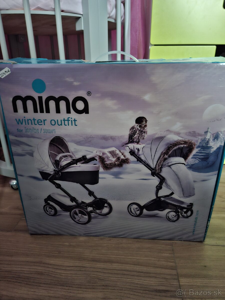 Kočík Mima xari 3v1 krásny kočík - 3