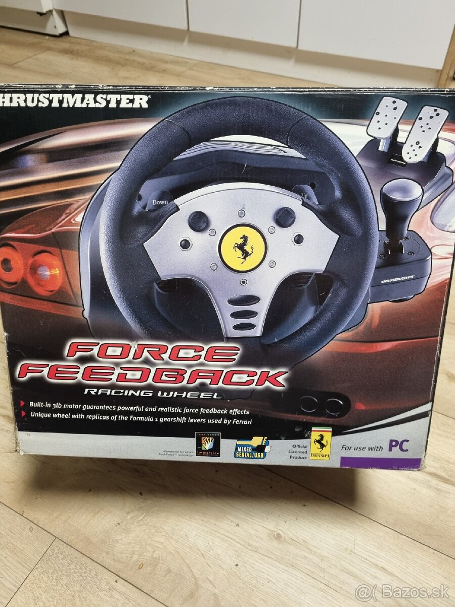 Thrustmaster volant a pedale - 3