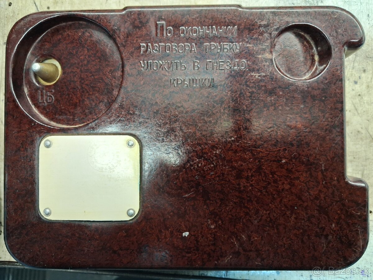 Zberateľská Rarita: Ruský Poľný Telefón TA-57 - 3