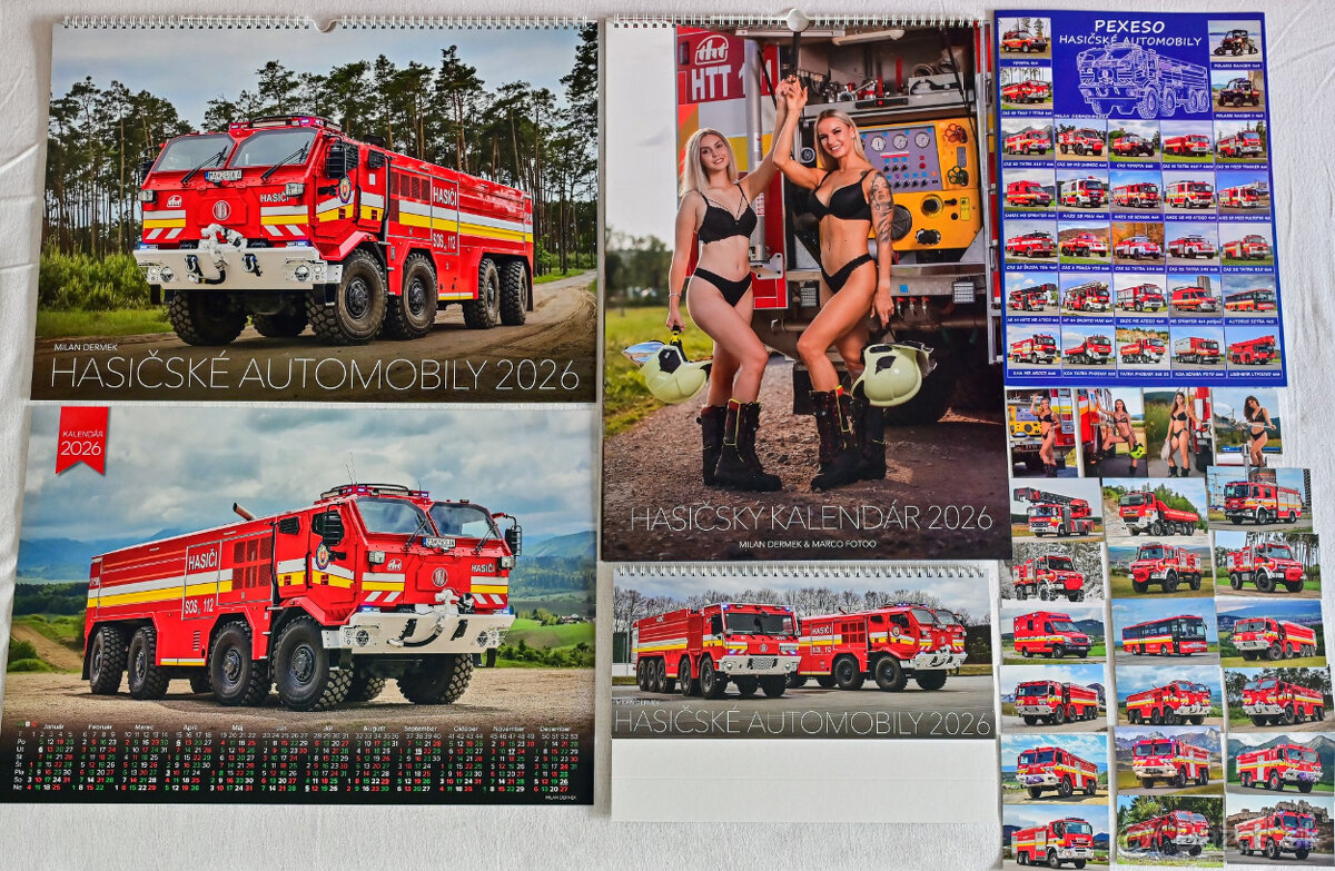 Hasičský kalendár FIREGIRLS 2026 - 3