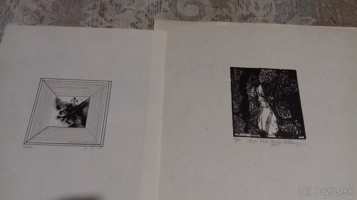 GRAFIKA-Súčasní slovenskí umelci-Kállay,Dusík,Rumansky... - 3