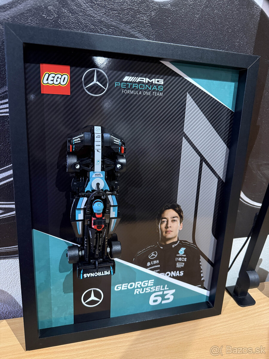 LEGO F1 rám 30×40 cm – Red Bull / Mercedes / McLaren / Ferra - 3