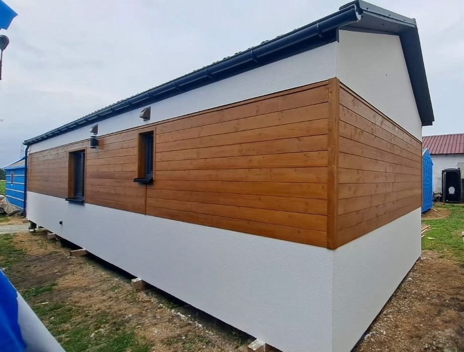 Celoročný montovaný - Mobilný dom - tinyhous 12x4m - 3