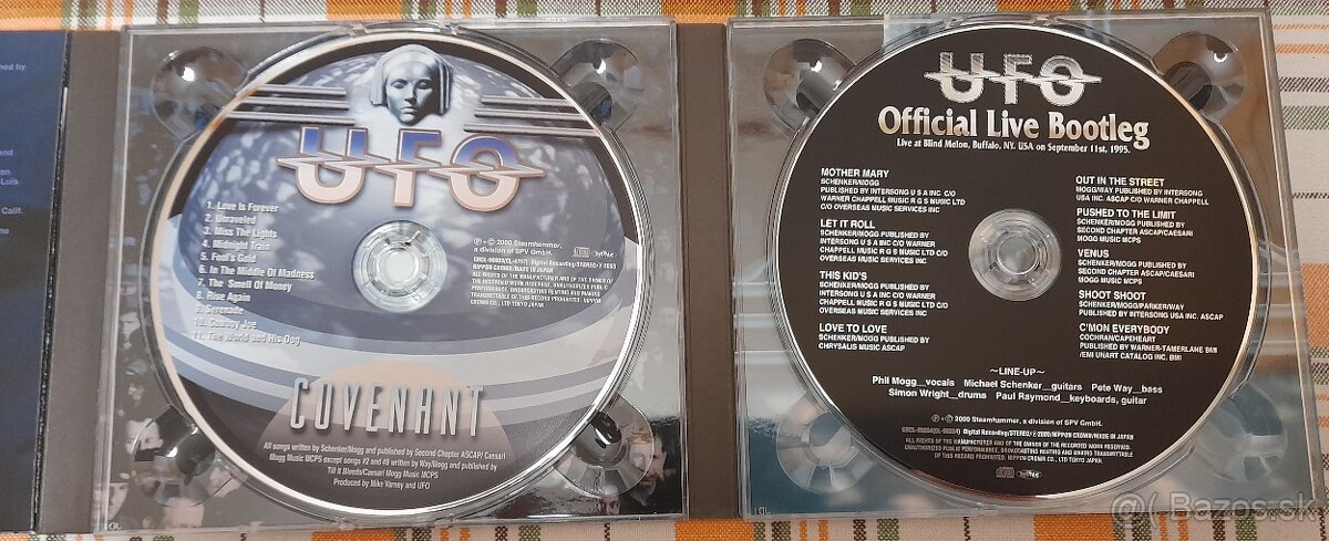 2 CD UFO – COVENANT 2000 JAPAN LIMITED EDITION - 3