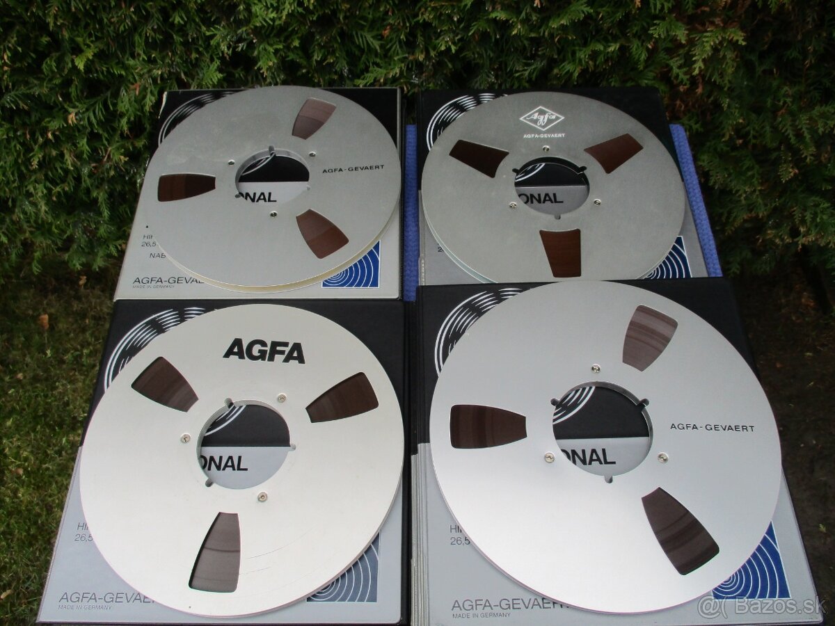 Agfa, Philips, Ampex - 3