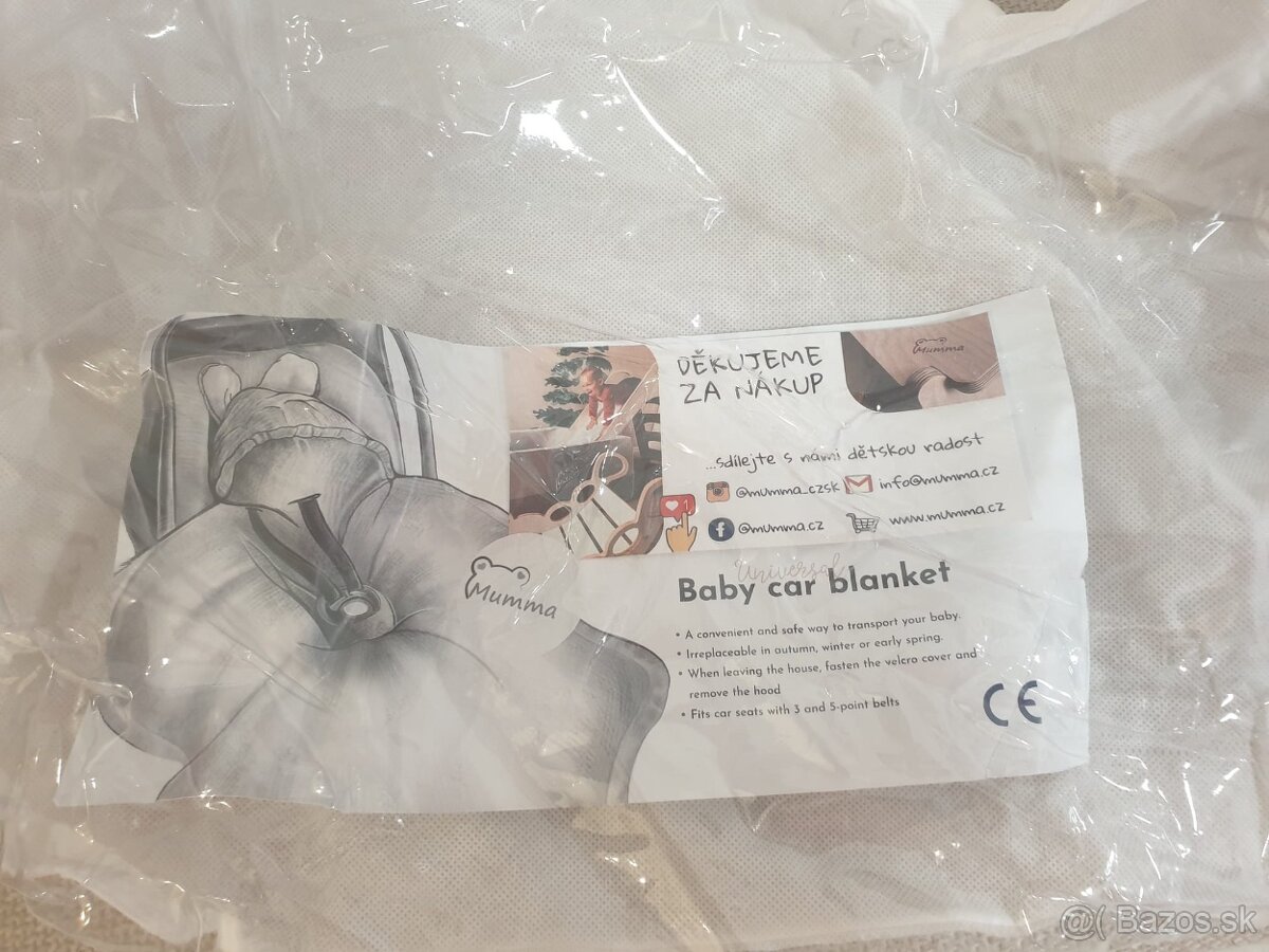 Zavinovačka do autosedačky - 3