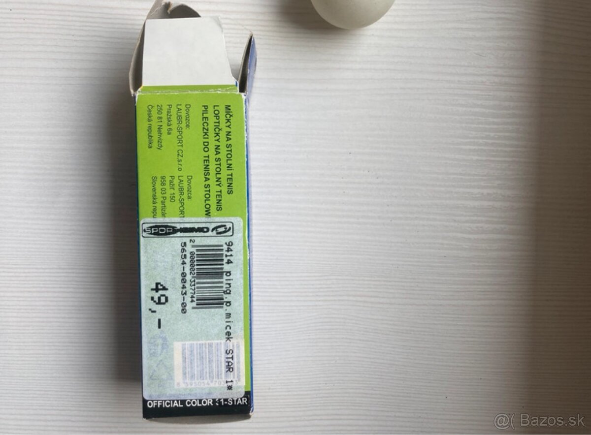 Pingpongové loptičky - 3