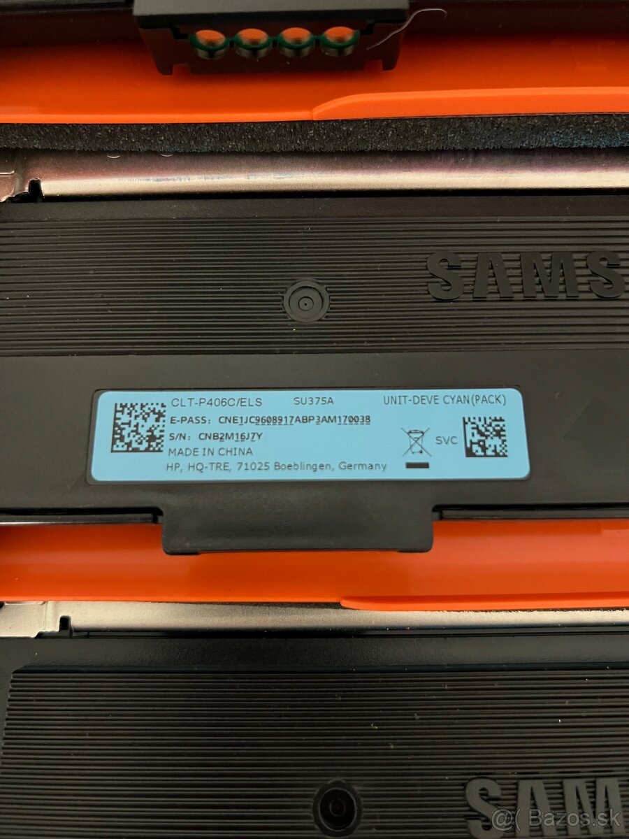 Toner Samsung CLT-P406C, CMYK, štvorbalenie, multipack - 3