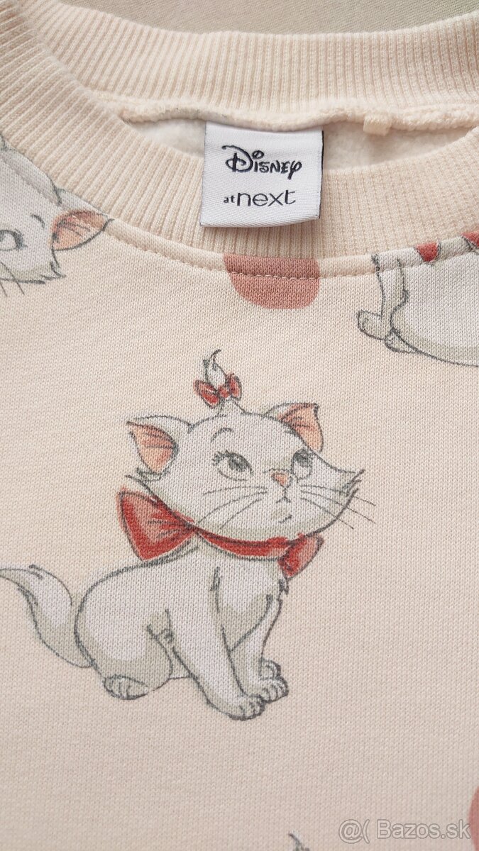 Next zateplené šaty Disney Marie mačička - 3