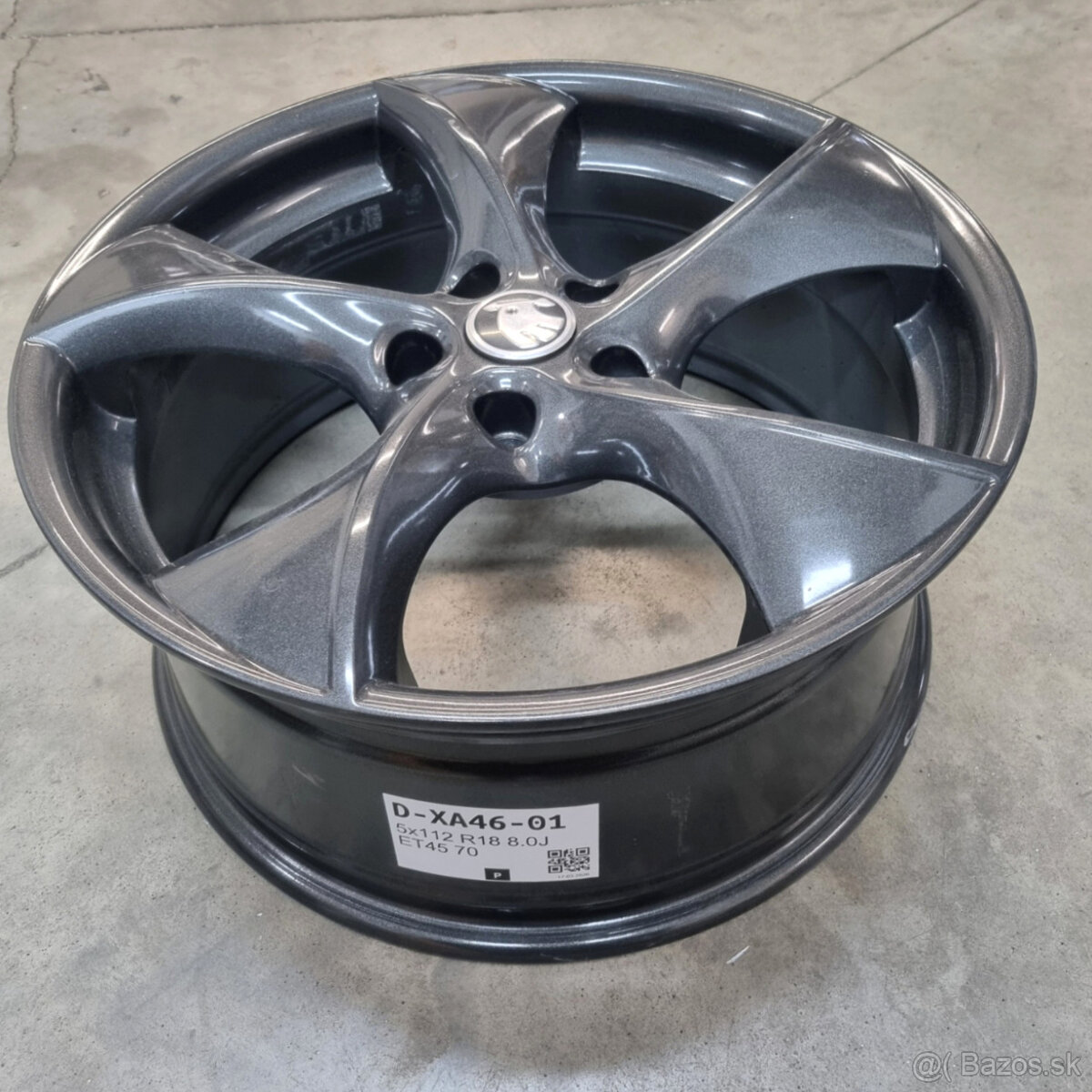 Hliníkové disky 5x112 R18 8J ET45 - 3