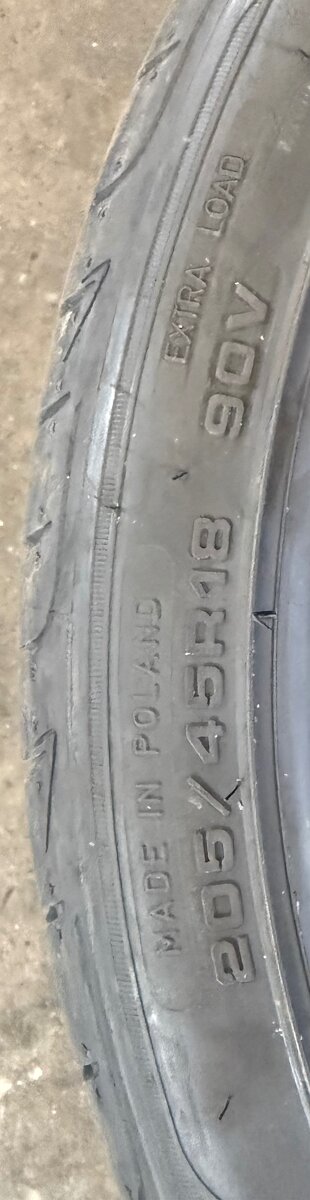 205/45 r18 90V Goodyear - 3