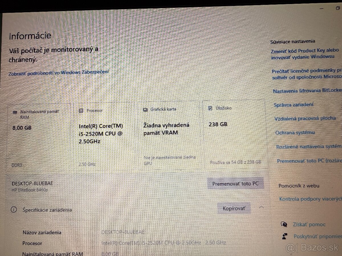 HP Elitebook 8460p - 3