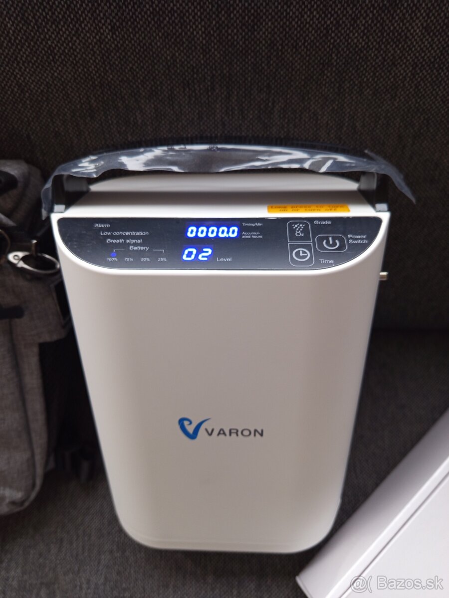 Prenosný kyslíkový koncentrator s 2 baterkami - 3