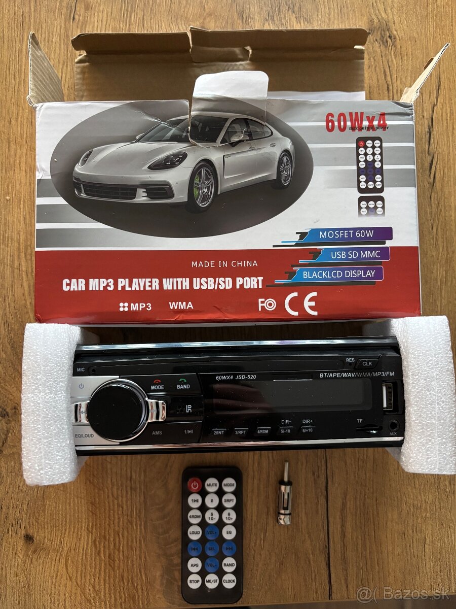 1 DIN Car RADIO MP3 player with USB/SD PORT - 3