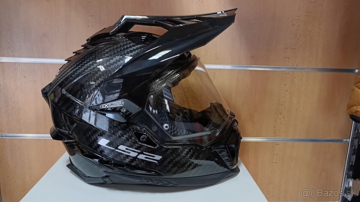 PRILBA LS2 EXPLORER CARBON M - 3