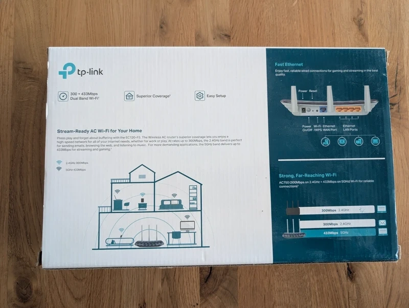 Wireless Dual Band Router AC750 - 3