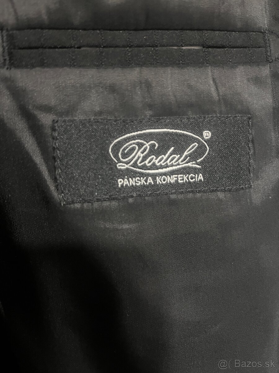 Pánsky čierny oblek - 3