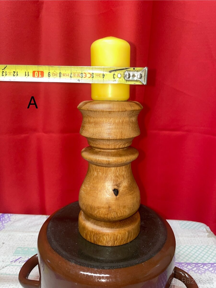 Drevené svietniky - 3