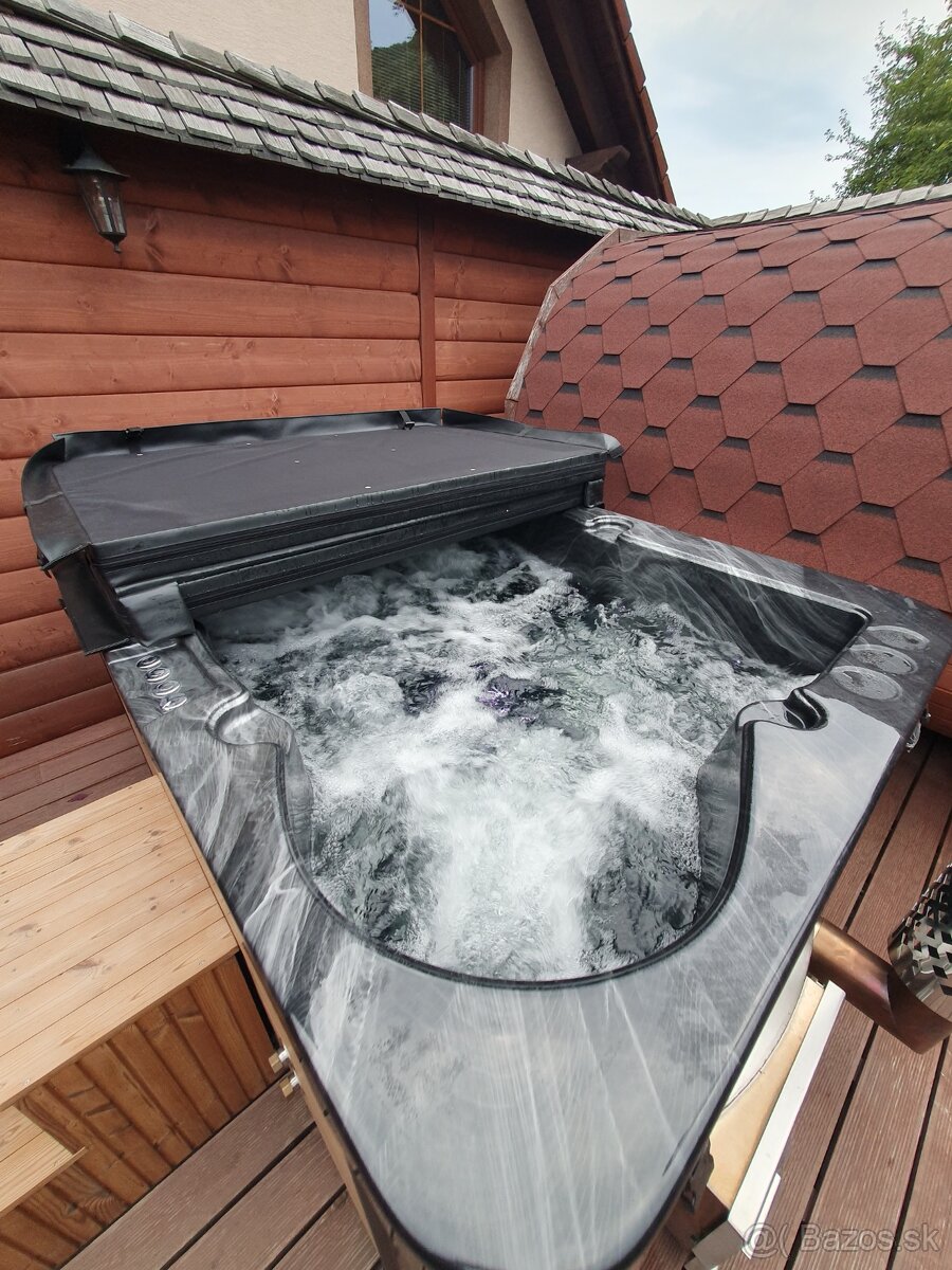 Hranatá akrylátová vírivka ECO Mini - 3