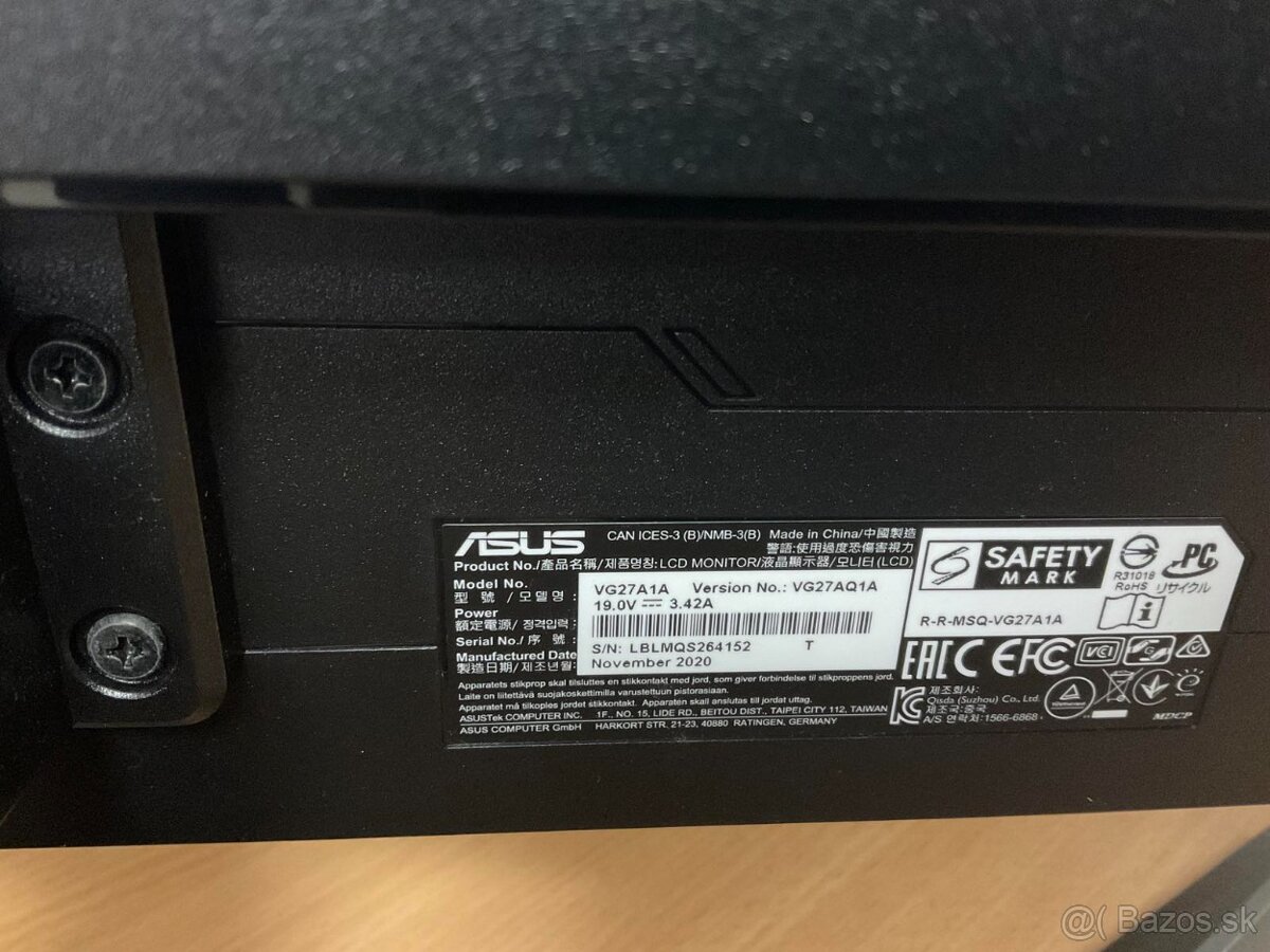 Asus Tuf gaming monitor - 3