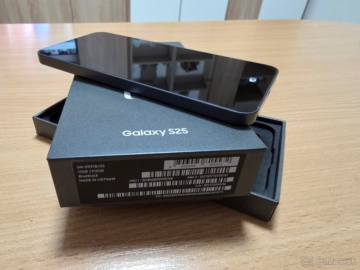 Samsung galaxy s25 čierny 512gb - 3